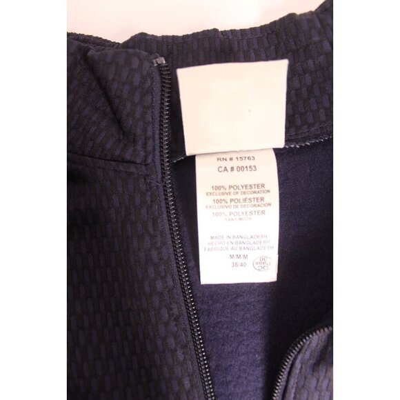 SEATTLE KRAKEN NHL 1/4 ZIP BLUE LONG SLEEVE Pullover STITCHED LOGO MEN'S M NWOT - Picture 6 of 13